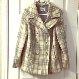 Plaid Pea Coat